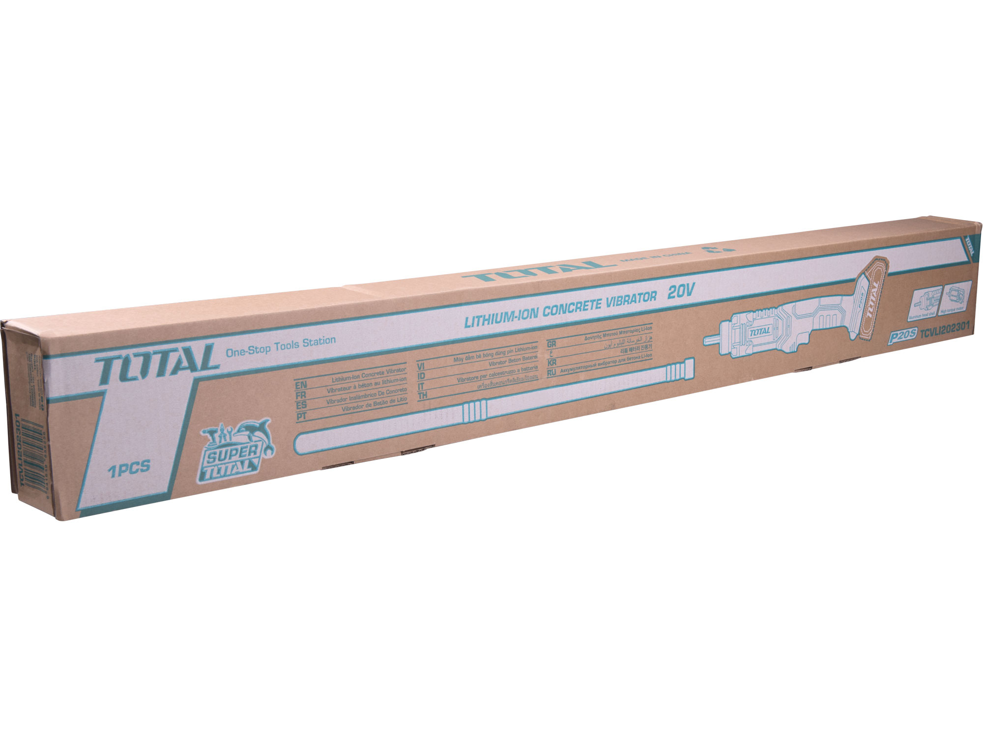 Zhutňovač betonu AKU, 20V Li-ion, bez baterie a nabíječky