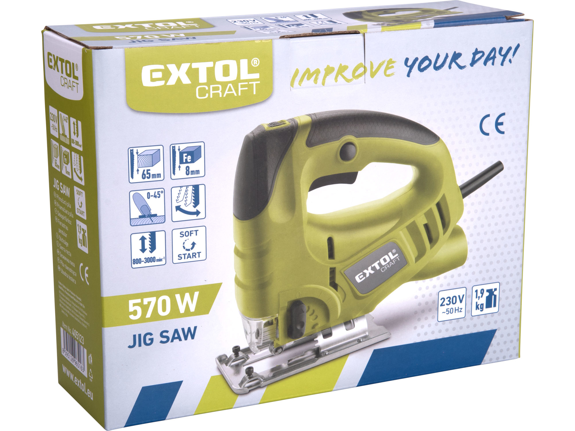 ZRUŠENO! Nahrazeno výrobkem 405124 pila přímočará, 570W