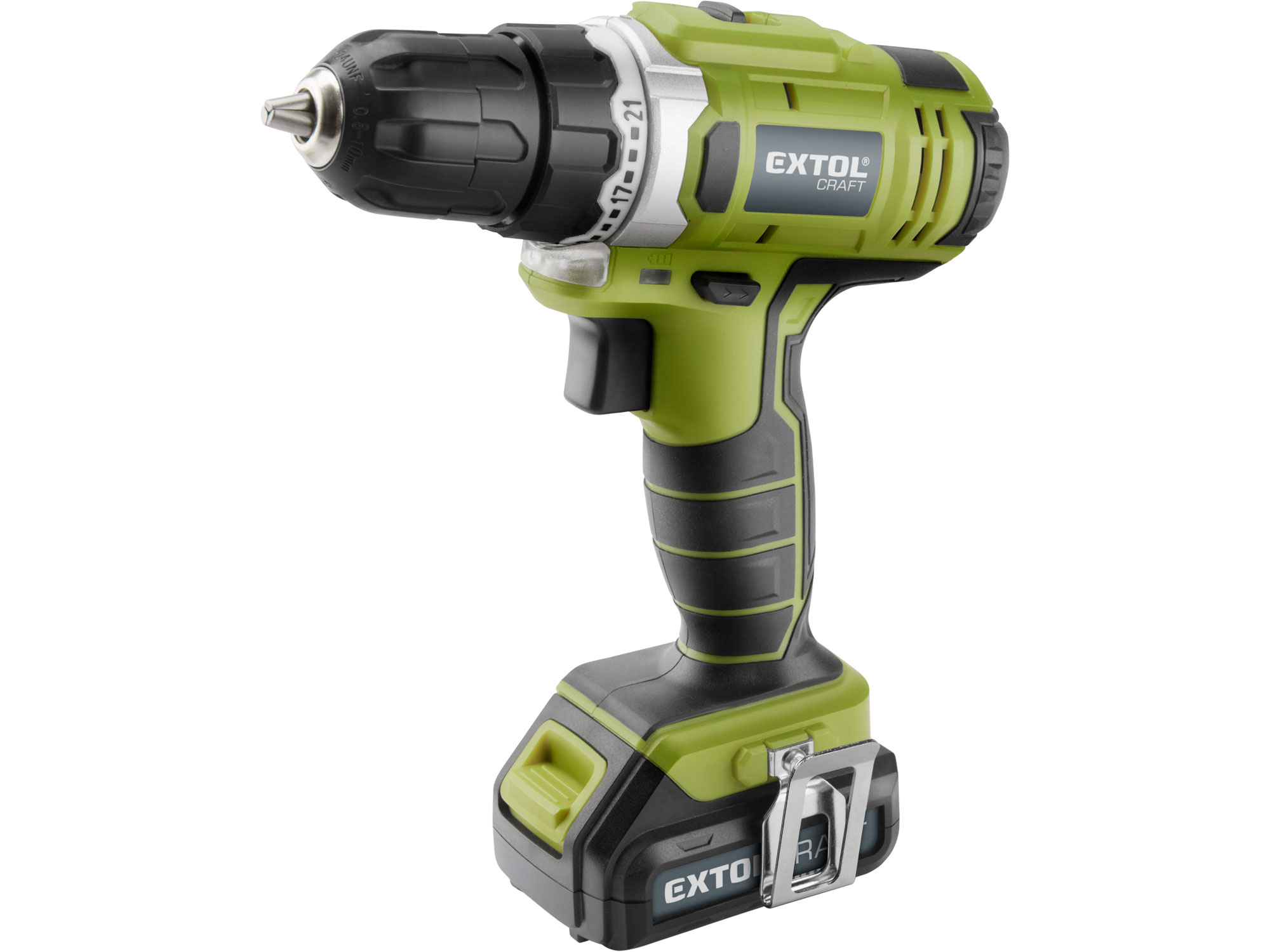 ZRUŠENO! Nahrazeno výrobkem 422801 vrtací šroubovák aku 12V Li-ion s nářadím, sada 46ks