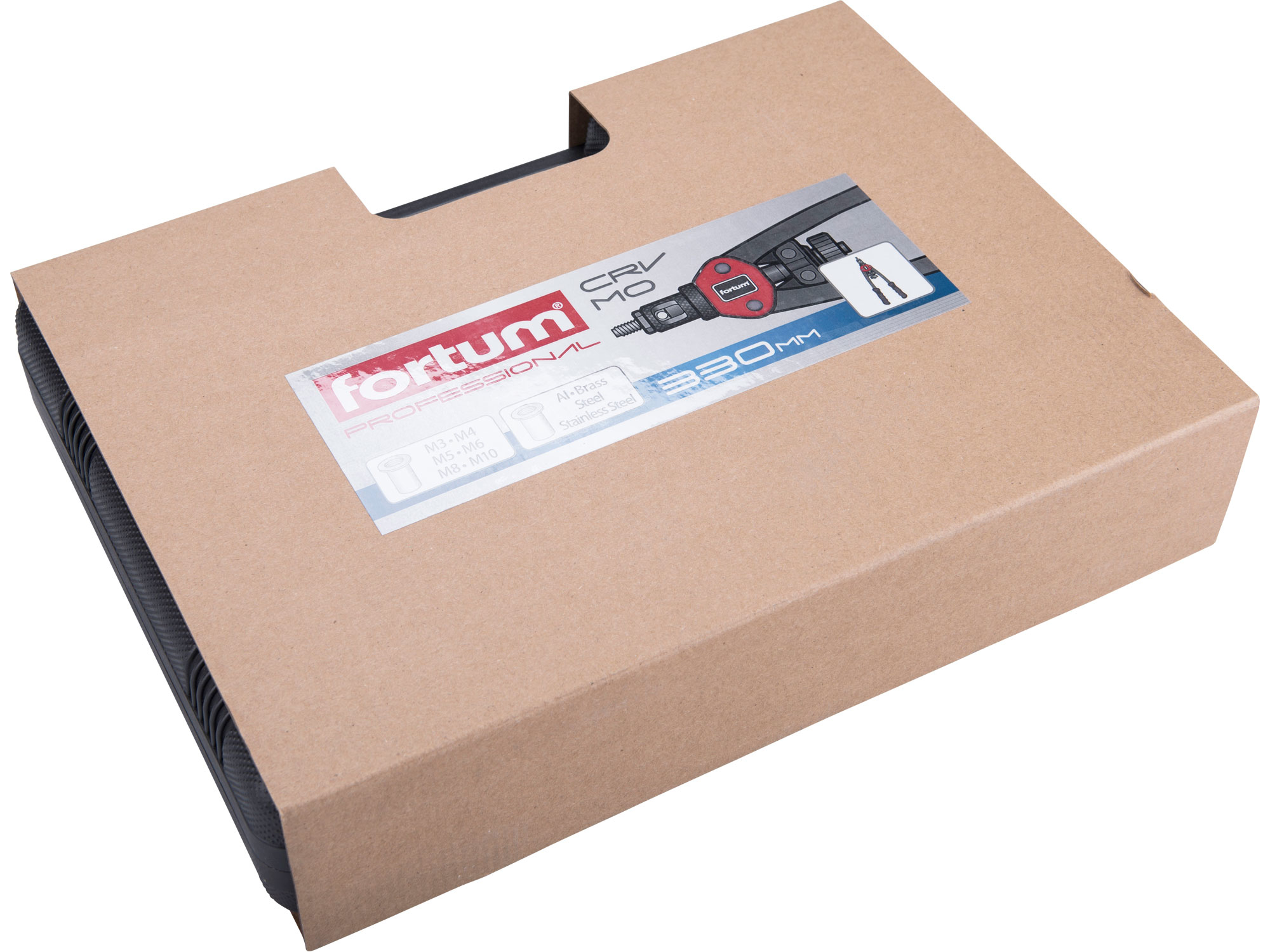 ZRUŠENO! Nahrazeno výrobkem 4770633, kleště nýtovací pákové pro nýtovací matice, M3-M12, 330mm, M3-M12, 330mm