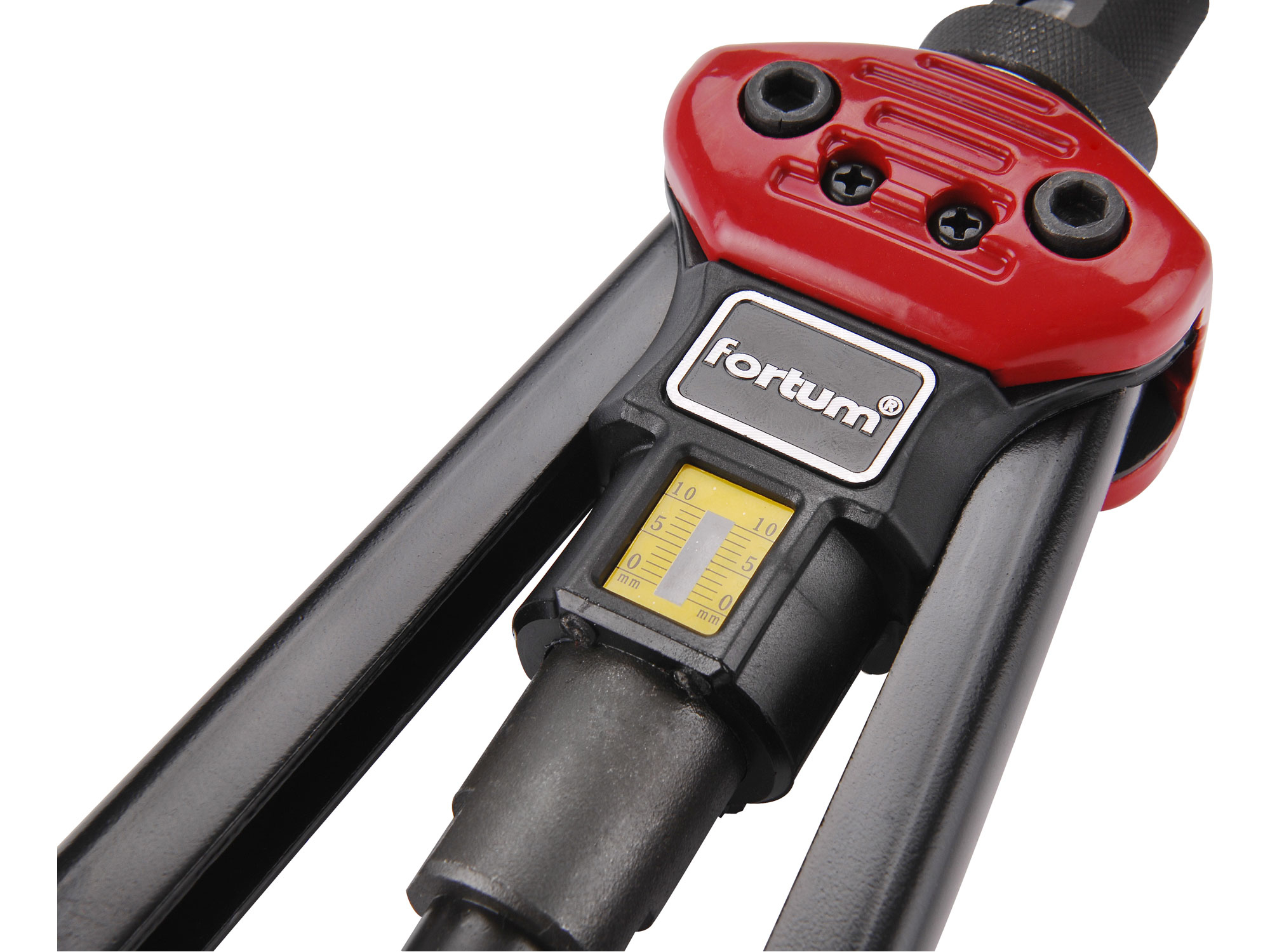 ZRUŠENO! Nahrazeno výrobkem 4770635, kleště nýtovací pákové samovysouvací se stupnicí, M3-M12, 440mm