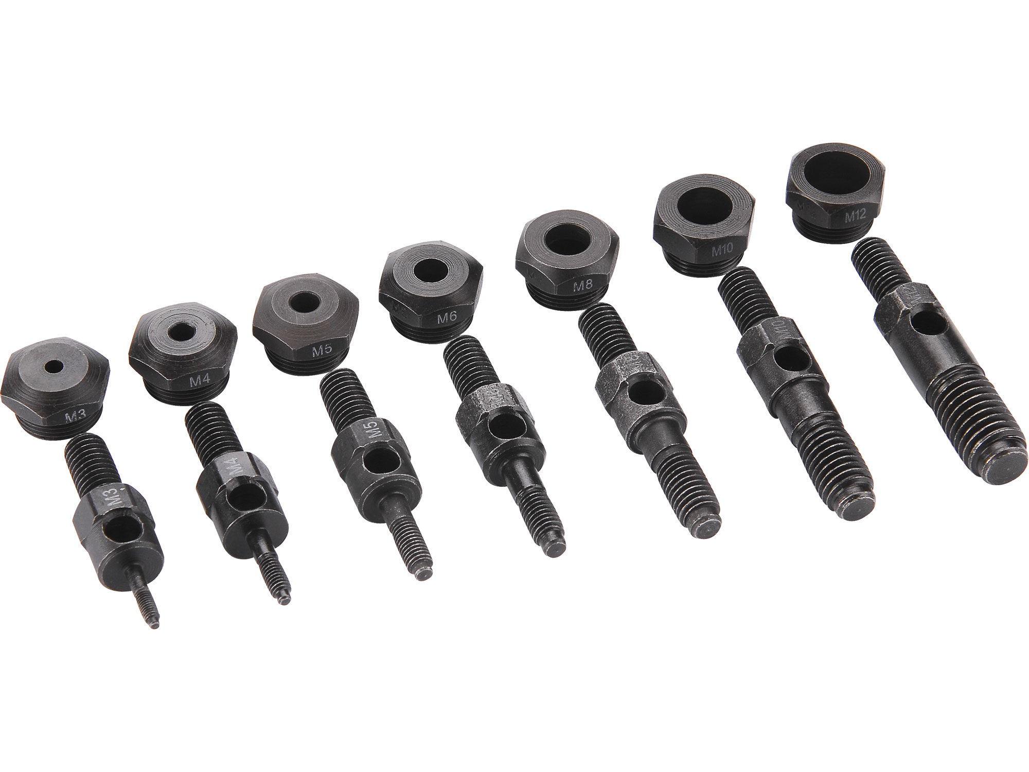 ZRUŠENO! Nahrazeno výrobkem 4770635, kleště nýtovací pákové samovysouvací se stupnicí, M3-M12, 440mm