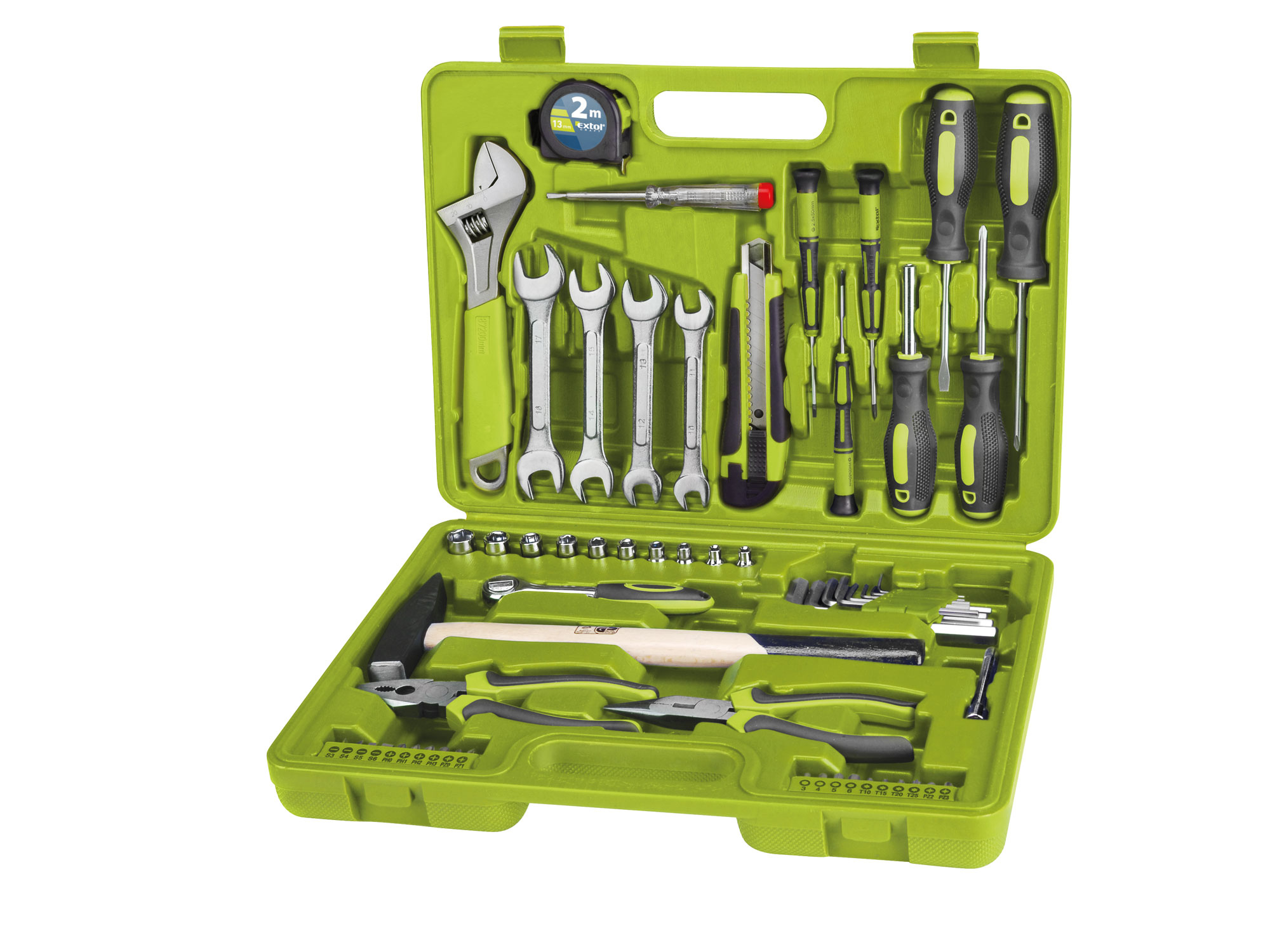 ZRUŠENO! Nahrazeno výrobkem 6583, sada nářadí 59ks, 1/4'