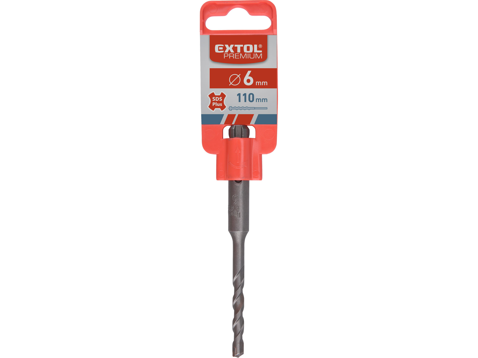 ZRUŠENO! Nahrazeno výrobkem 8801705 vrták SDS PLUS příklepový do betonu, O 6x110mm, SK