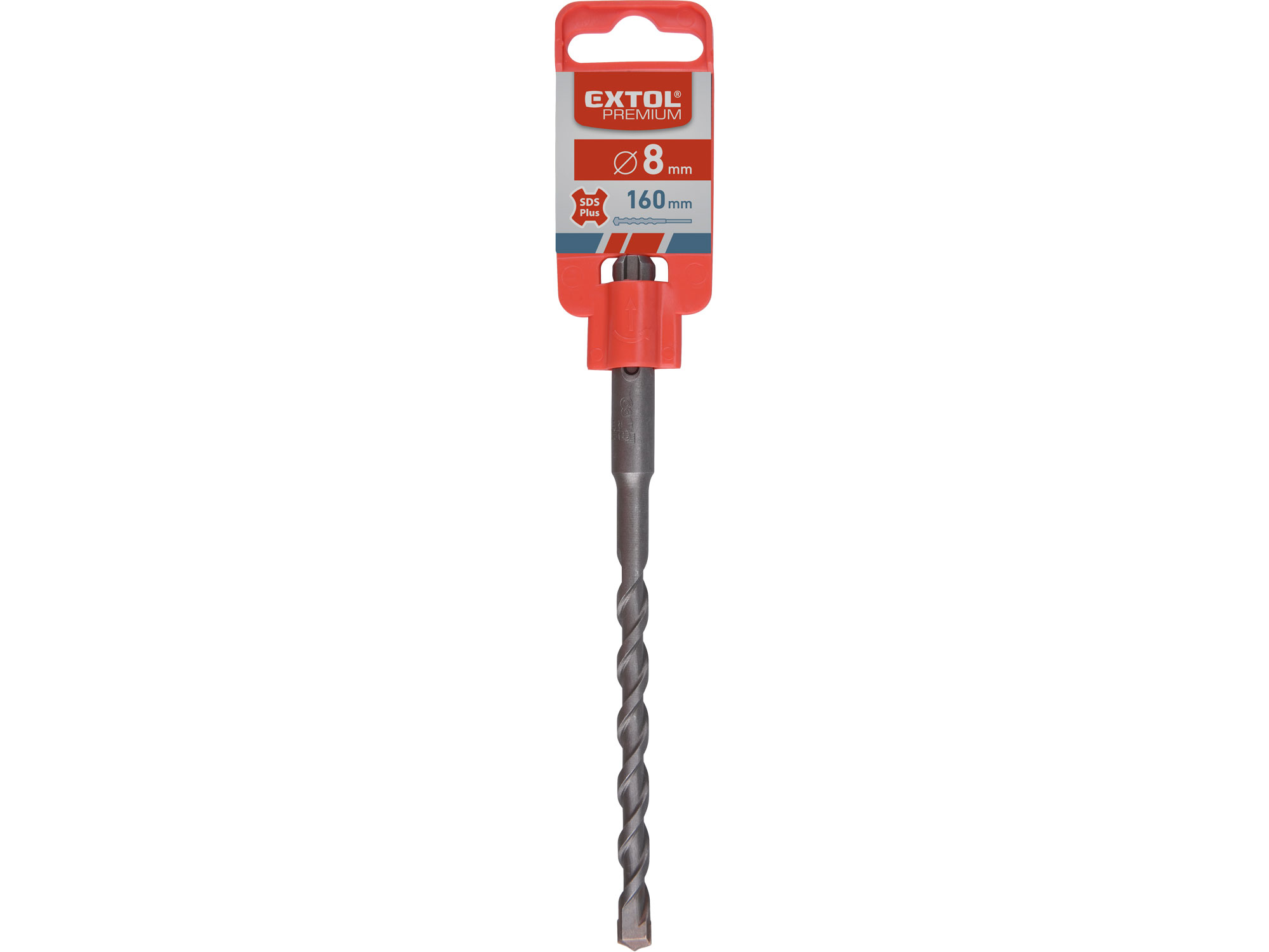 ZRUŠENO! Nahrazeno výrobkem 8801711 vrták SDS PLUS příklepový do betonu, O 8x160mm, SK