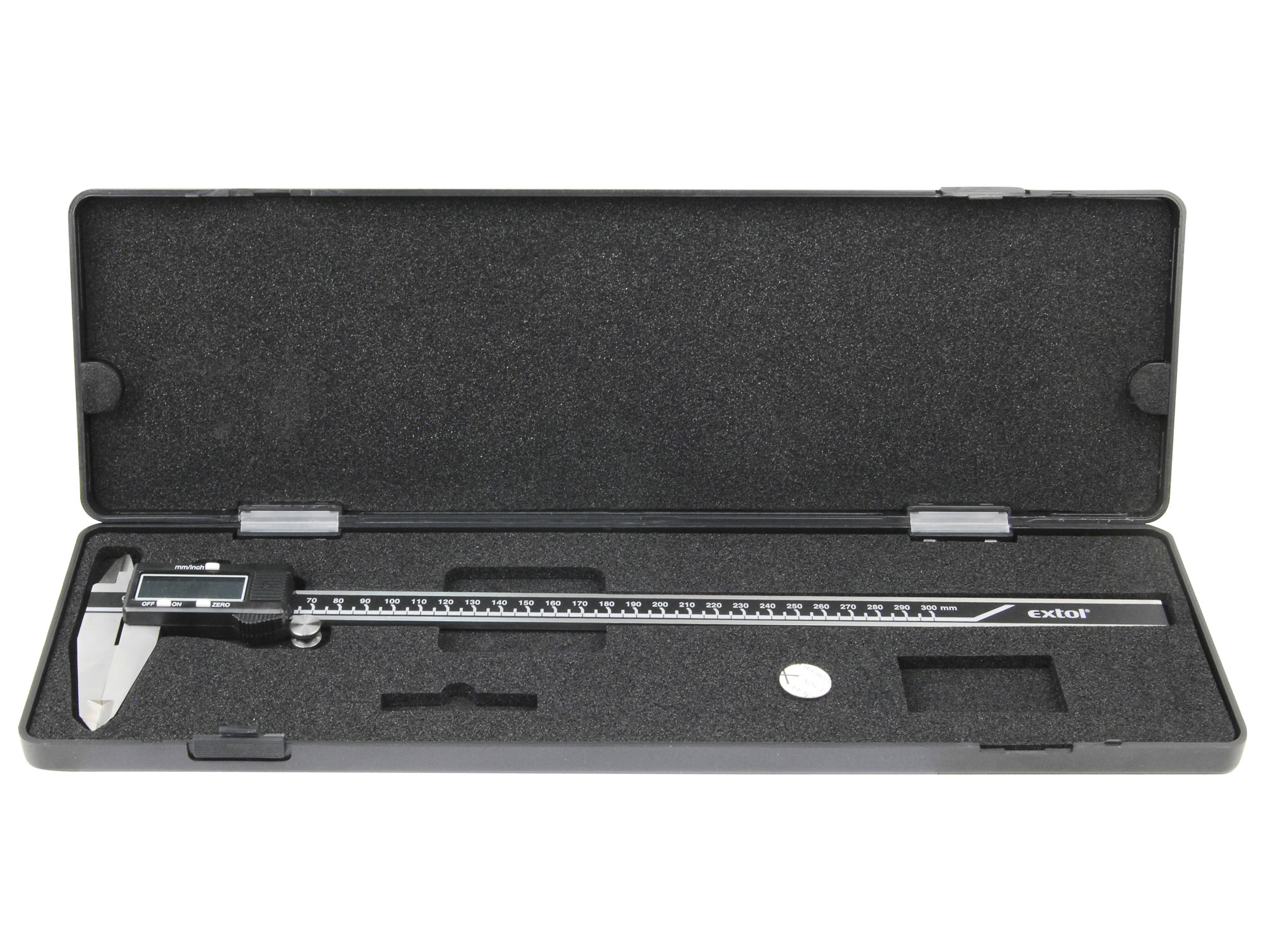 ZRUŠENO! Nahrazeno výrobkem 8825223, měřítko posuvné digitální nerez, 0-300mm, 0-300mm