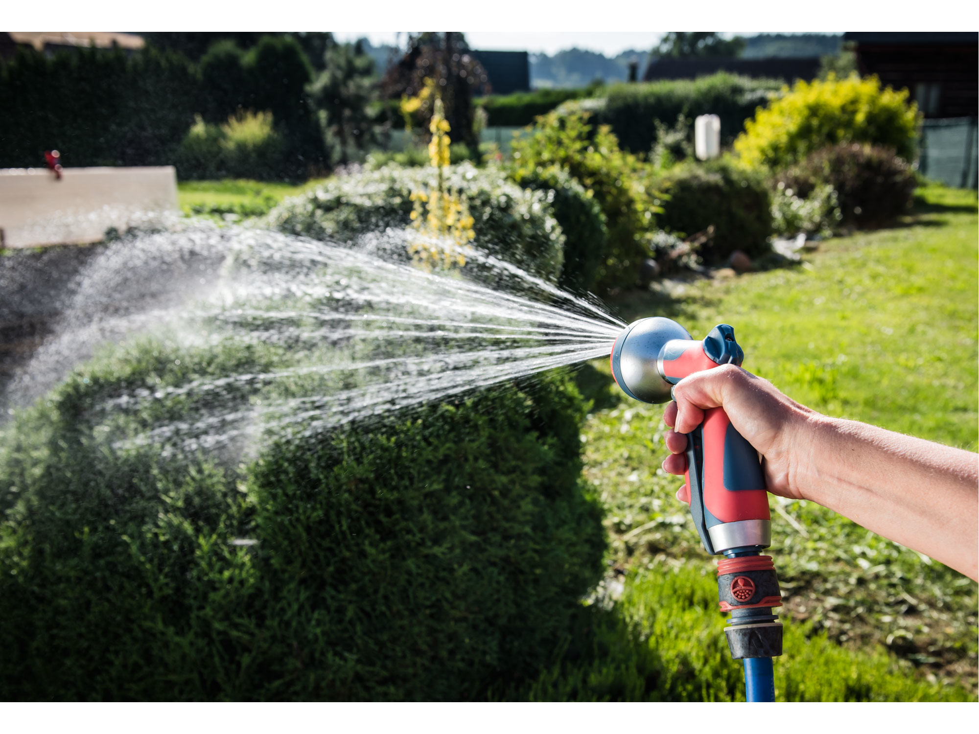 ZRUŠENO! Nahrazeno výrobkem 8876452, postřikovač zahradní-sprcha s regulací, 7funkční