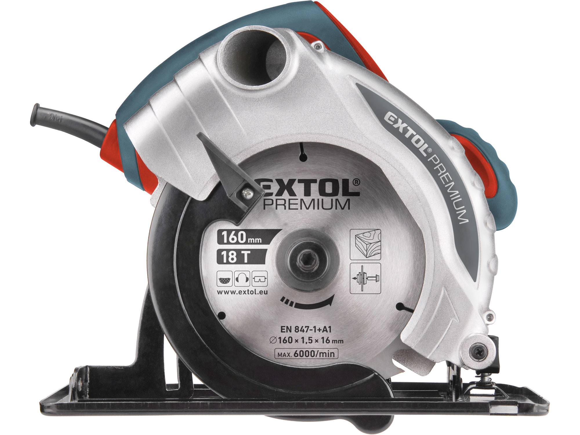 ZRUŠENO! Nahrazeno výrobkem 8893005, pila kotoučová, 160mm, 1300W