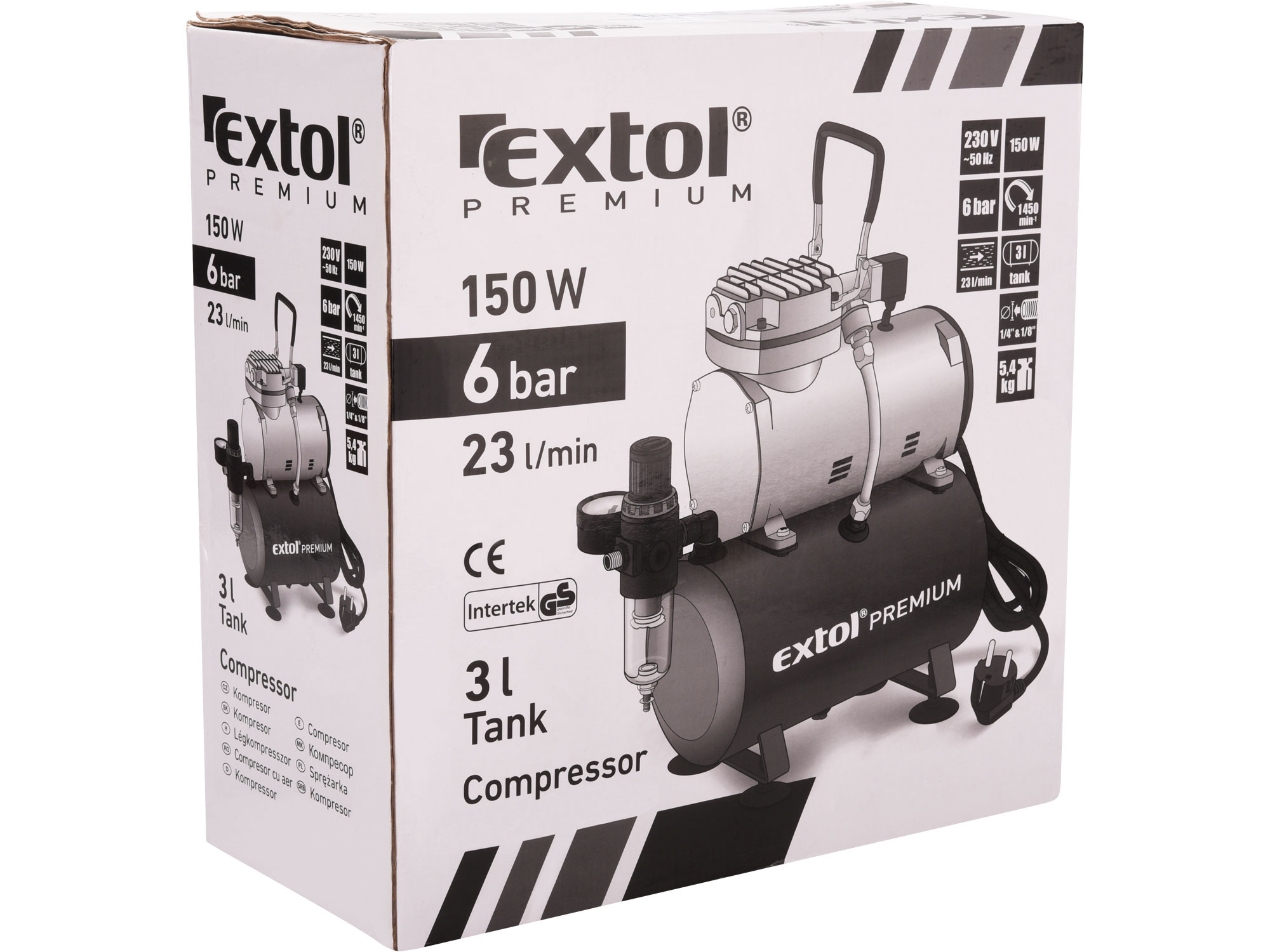 ZRUŠENO! Nahrazeno výrobkem 8895301 kompresor, 150W