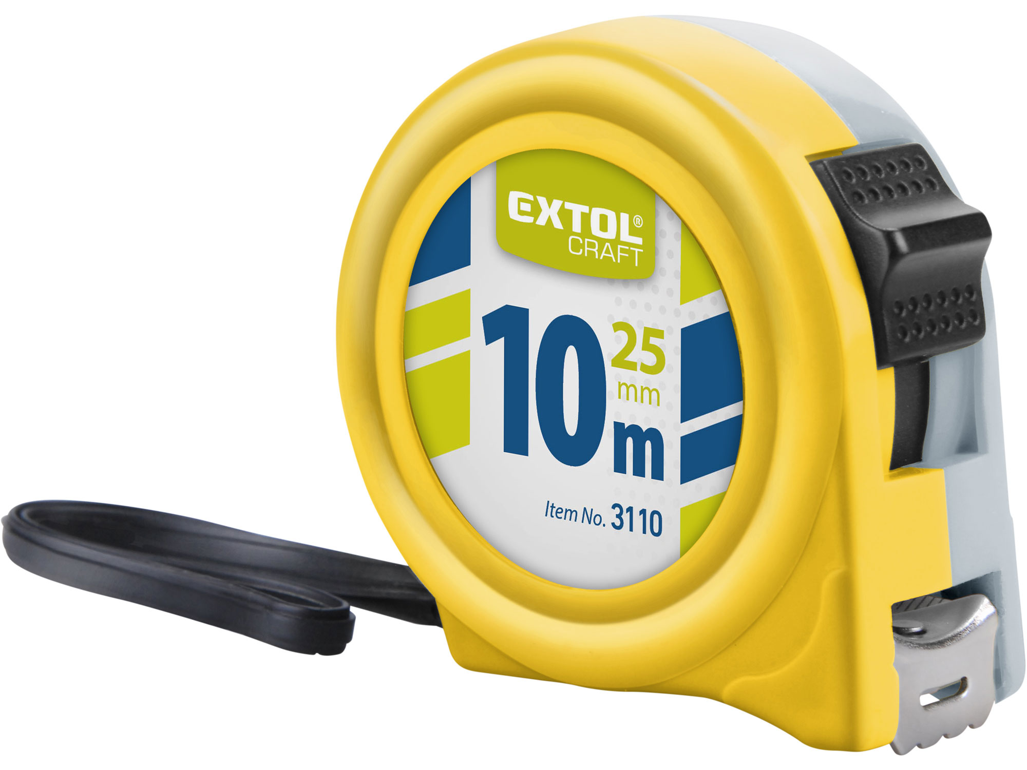 ZRUŠENO! Nahrazeno výrobkem 921010 metr svinovací, 10m, š. pásku 25mm